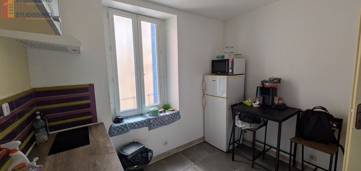 Studio meublé 35m² Alès centre - Rénové, idéal étudiant - Photo 3