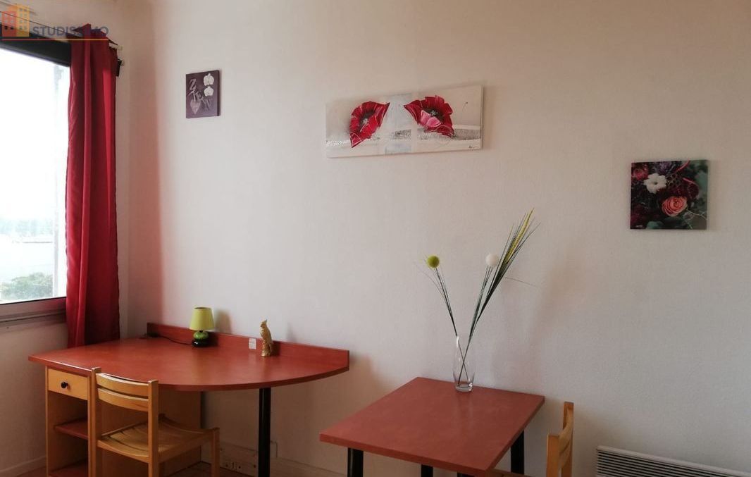Studio meublé 24m² Nîmes 30000 - Meublé, résidence sécurisée - Photo 1