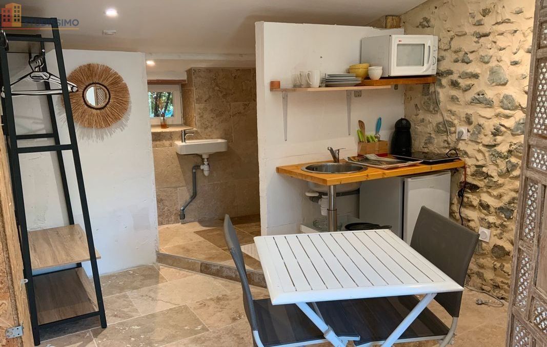 Studio meublé 20m² Saint-Christol-lez-Alès - Piscine, meublé - Photo 8