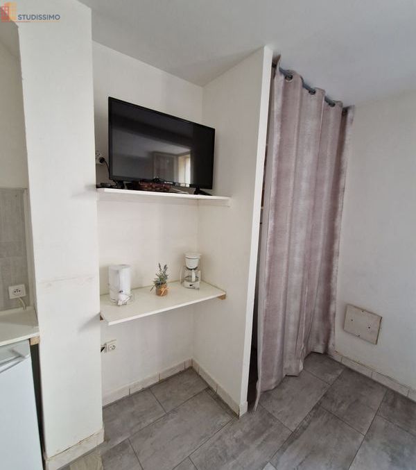 Studio meublé 20m² Montfrin - Meublé, DPE C - Photo 4