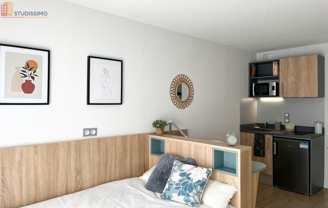 Studio meublé 21m² Toulouse 31200 - Meublé, DPE B - Photo 5