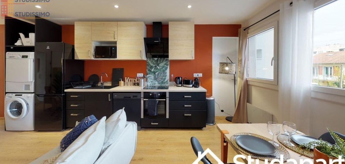 Studio meublé 13m² Toulouse 31400 - DPE A, calme - Photo 8