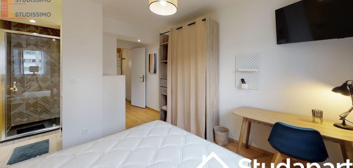 Studio meublé 13m² Toulouse 31400 - DPE A, calme - Photo 4
