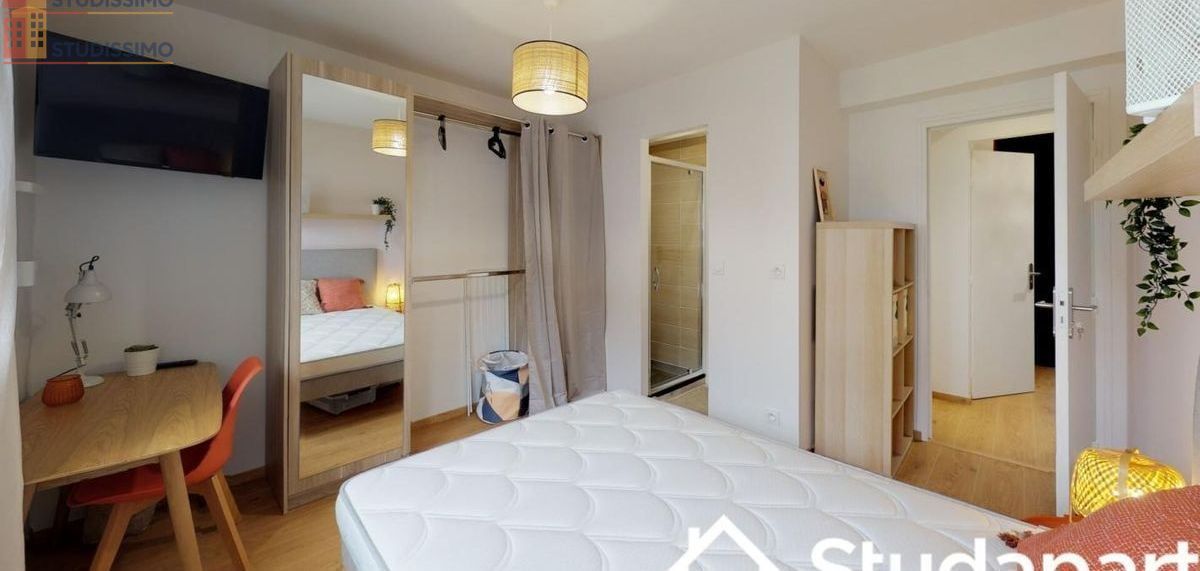Studio meublé 13m² Toulouse 31400 - DPE A, calme - Photo 2