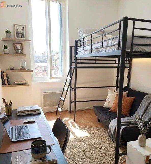 Studio 20m² Toulouse centre - Meublé, DPE D - Photo 1