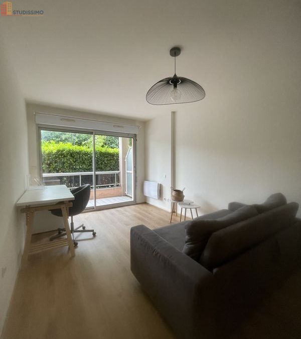 Studio 28m² Toulouse 31400 - Meublé, DPE D - Photo 2