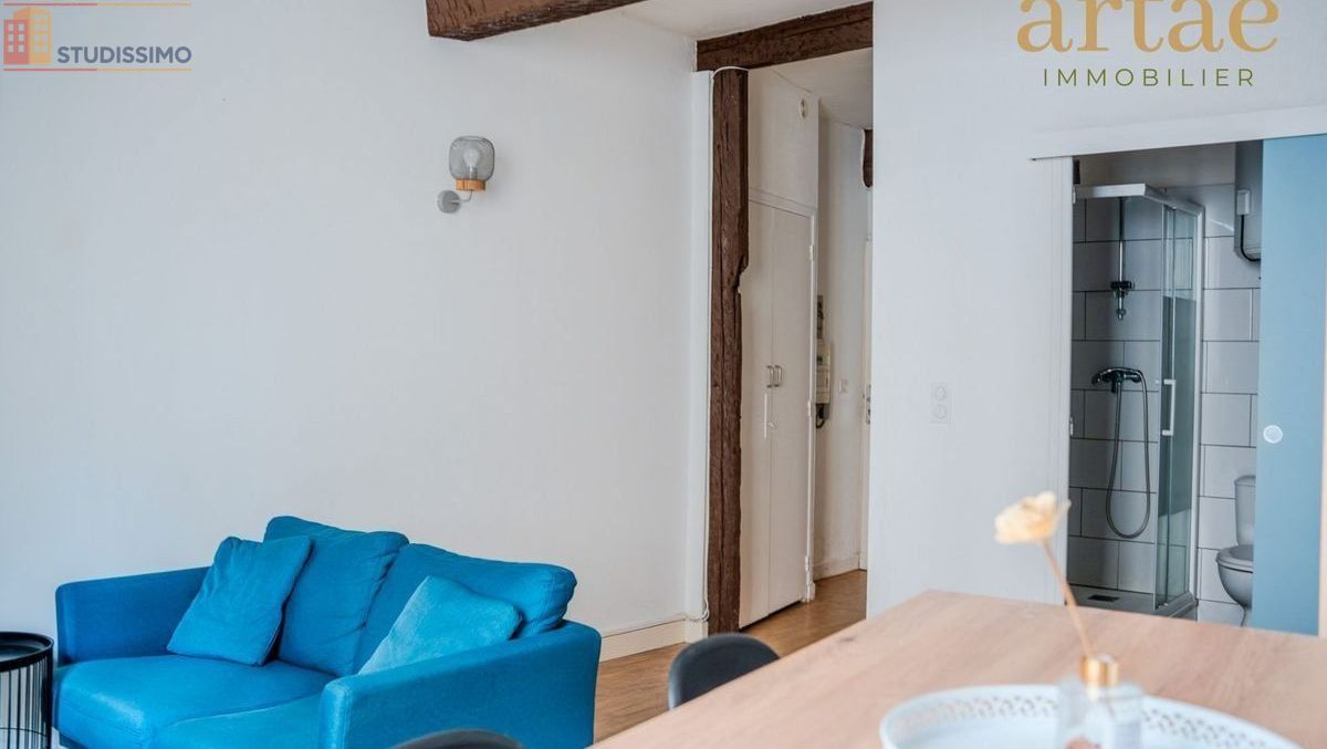 Studio meublé 27m² Toulouse 31000 - Meublé, DPE D - Photo 1