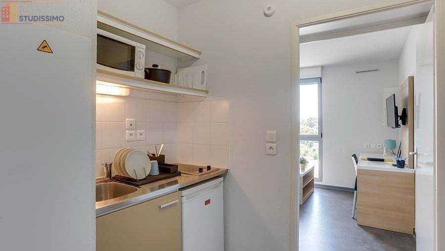 Studio meublé 22m² Toulouse 31300 - Résidence étudiante, DPE D - Photo 10