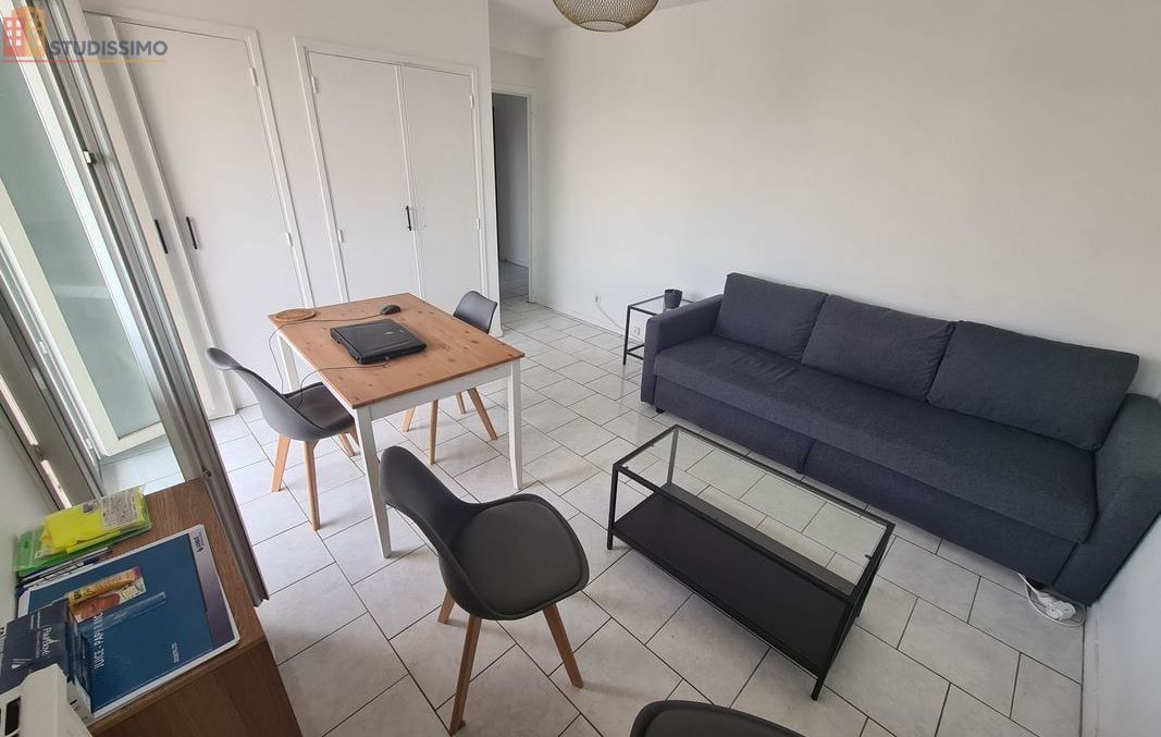 Studio 29m² Toulouse 31400 - Balcon, meublé - Photo 1