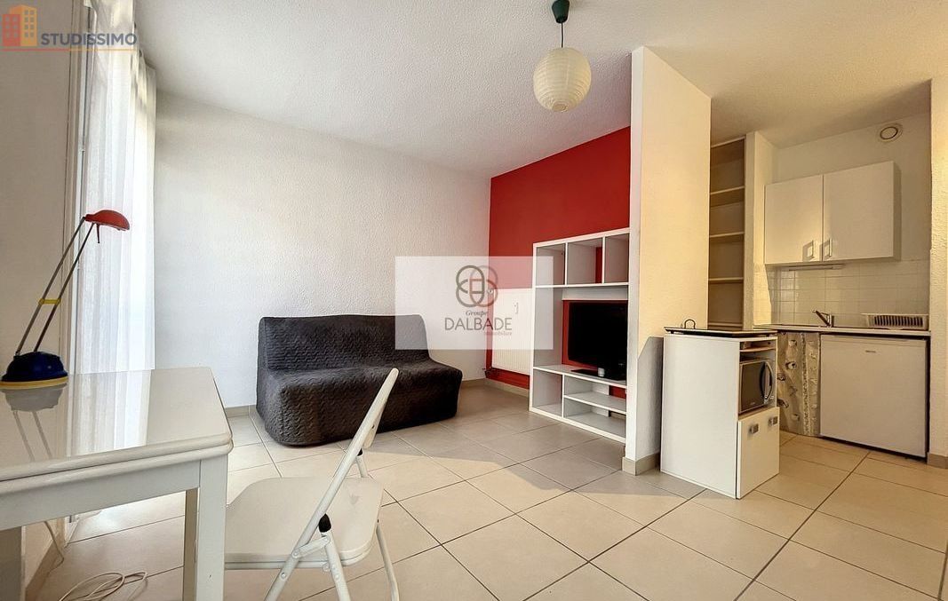 Studio meublé 22m² Toulouse 31300 - Meublé, DPE D - Photo 8
