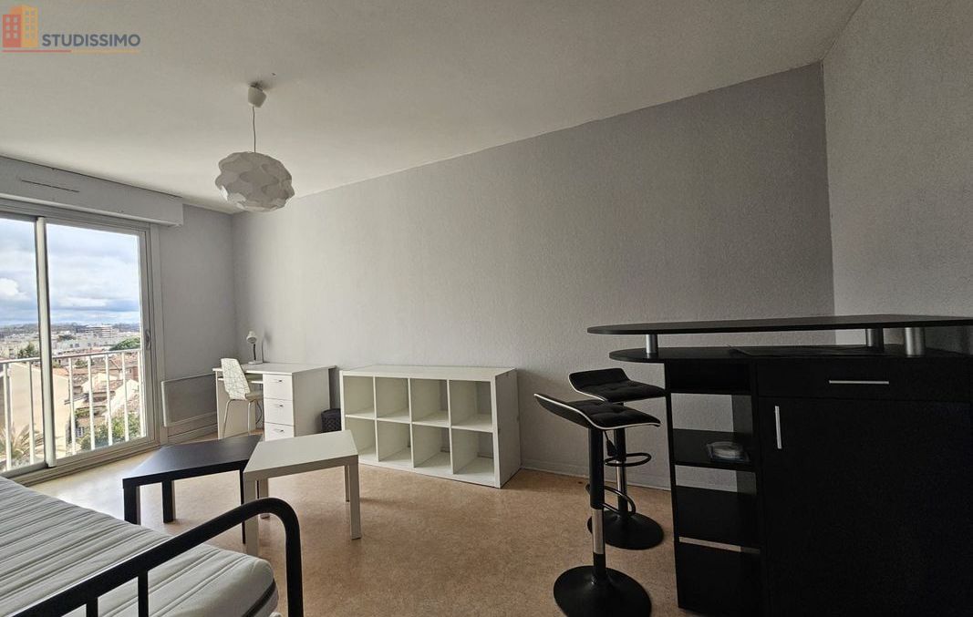 Studio meublé 23m² Toulouse 31400 - Lumineux, étage élevé - Photo 5