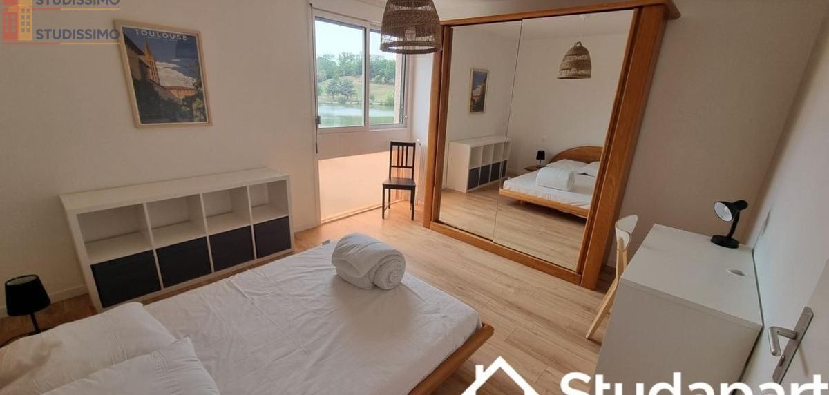 Studio meublé 12m² Toulouse 31100 - Calme, 2e étage - Photo 1