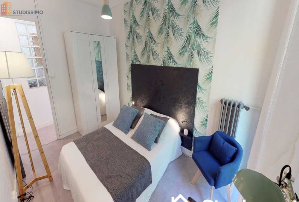 Studio meublé 10m² Toulouse 31000 - En étage élevé, lumineux - Photo 8