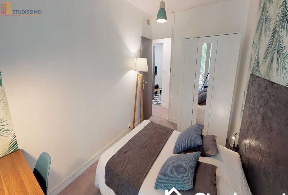 Studio meublé 10m² Toulouse 31000 - En étage élevé, lumineux - Photo 3