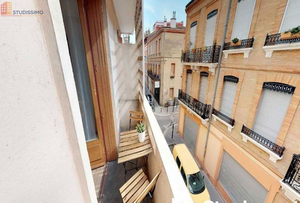 Studio meublé 13m² Toulouse centre - Meublé, 2e étage - Photo 3