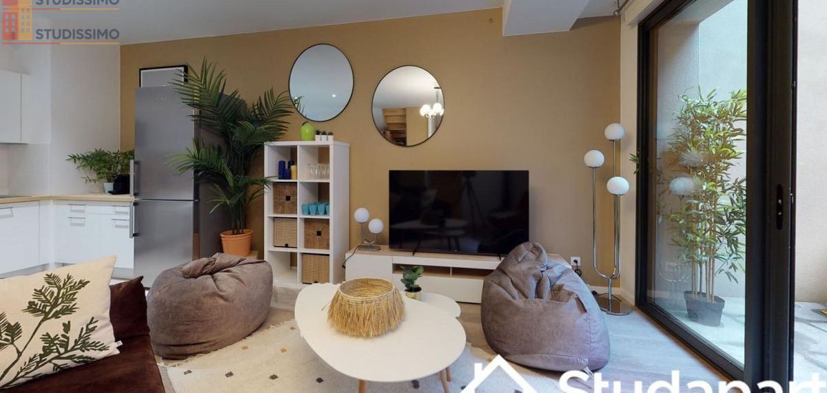 Studio meublé 13m² Toulouse 31000 - Meublé, DPE A - Photo 1