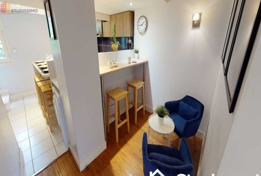 Studio meublé 12m² Toulouse centre 31000 - Calme, 3e étage - Photo 2