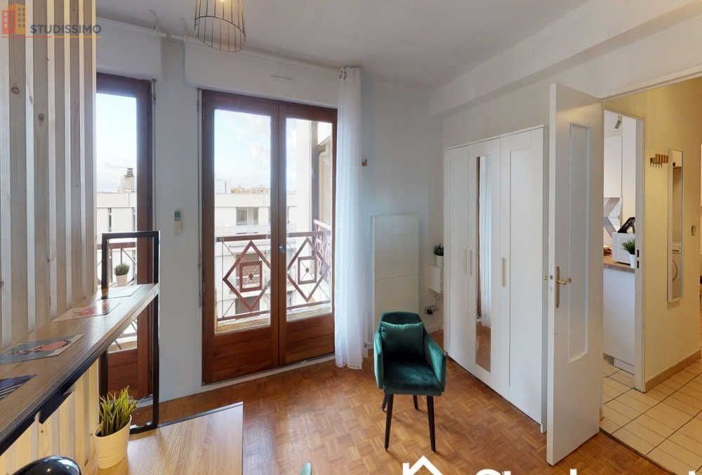 Studio meublé 19m² Toulouse centre - 6e étage, lumineux - Photo 5