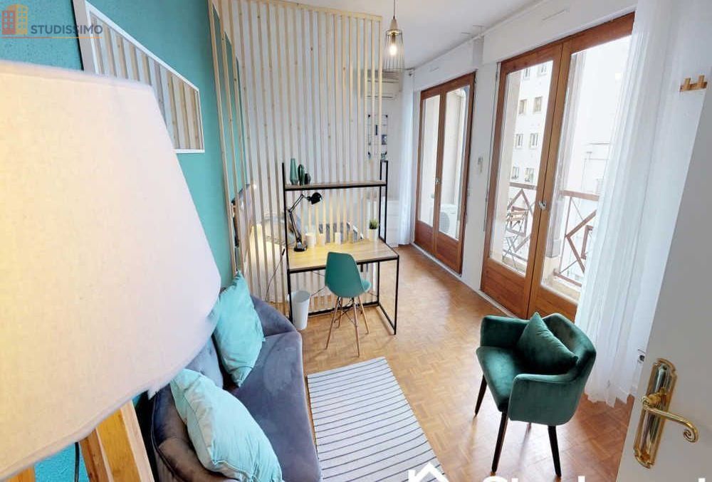Studio meublé 19m² Toulouse centre - 6e étage, lumineux - Photo 1