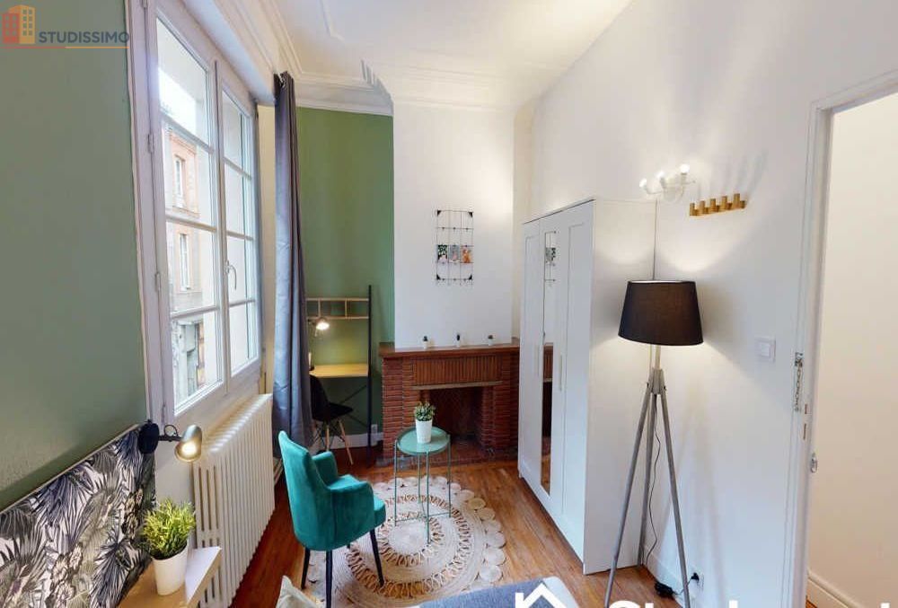 Studio meublé 13m² Toulouse 31000 - Meublé, 1er étage - Photo 12