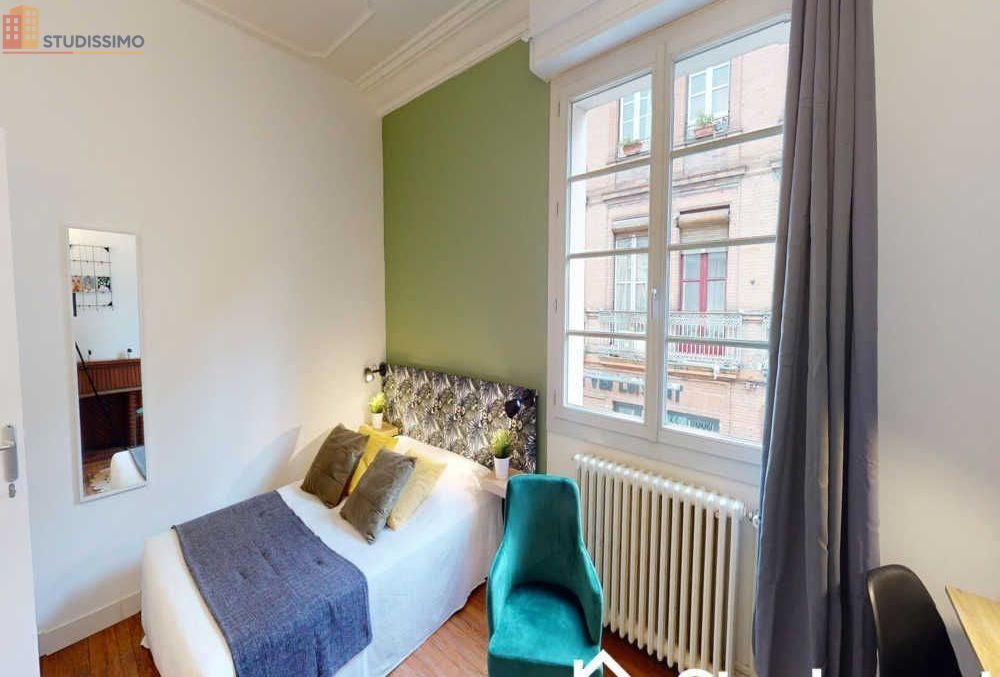 Studio meublé 13m² Toulouse 31000 - Meublé, 1er étage - Photo 6