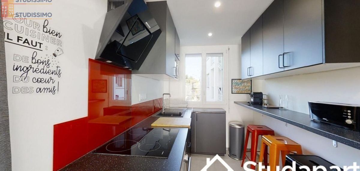 Studio meublé 11m² Toulouse 31100 - Meublé, DPE D - Photo 3