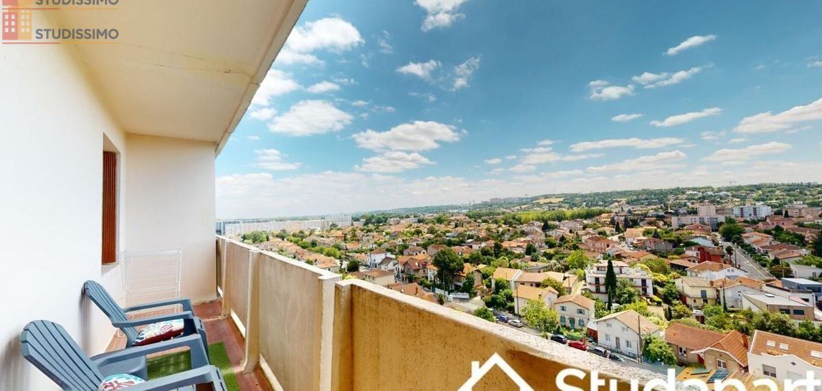 Studio meublé 11m² Toulouse 31400 - Lumineux, étage élevé - Photo 2
