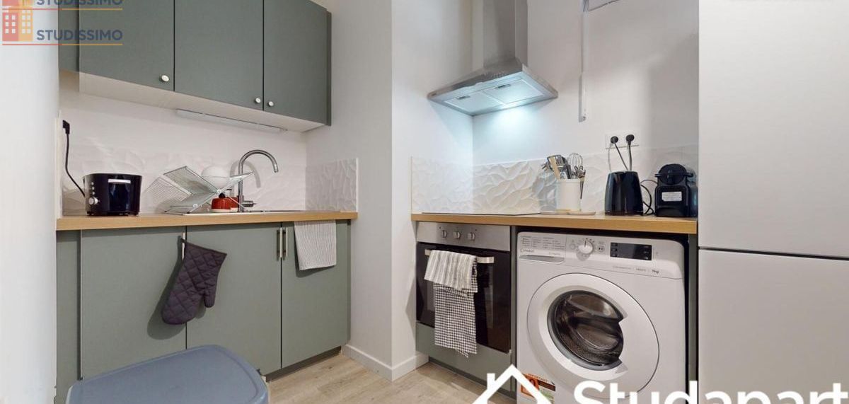 Studio meublé 11m² Blagnac - Meublé, DPE A - Photo 24