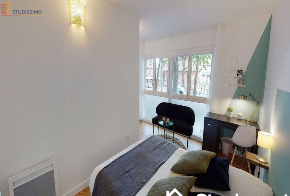 Studio meublé 13m² Toulouse centre - Meublé, DPE A - Photo 7
