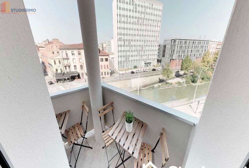 Studio meublé 14m² Toulouse centre - Calme, lumineux - Photo 9