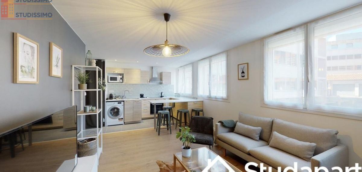 Studio meublé 13m² Toulouse 31200 - Meublé, DPE A - Photo 14