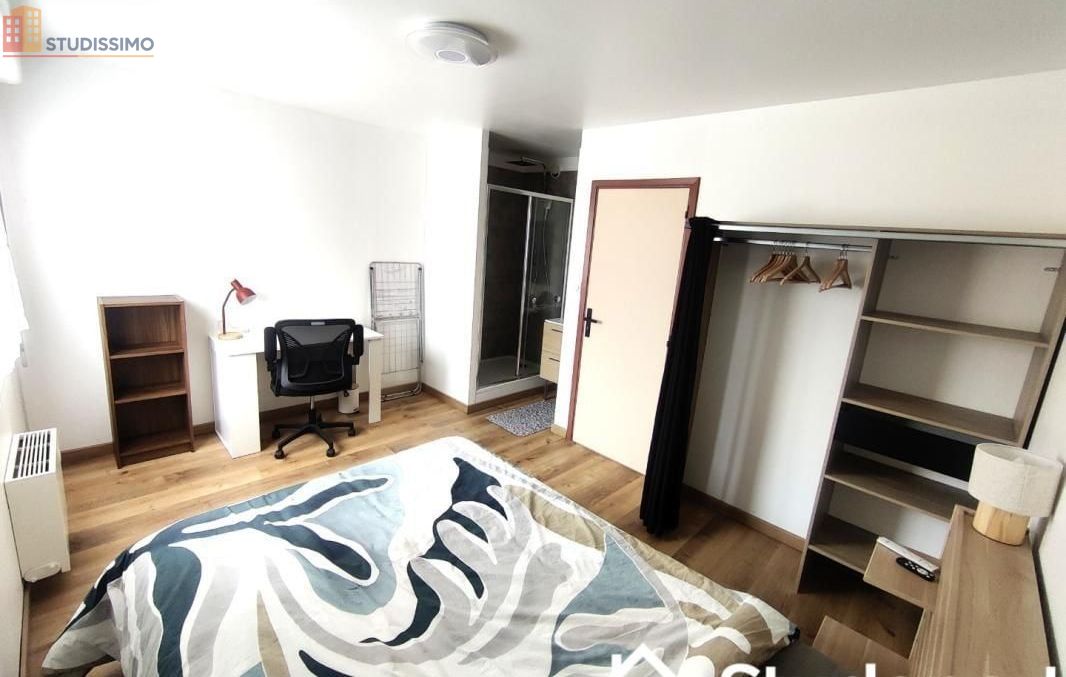 Studio meublé 9m² Toulouse 31100 - Meublé, au 3e étage - Photo 1
