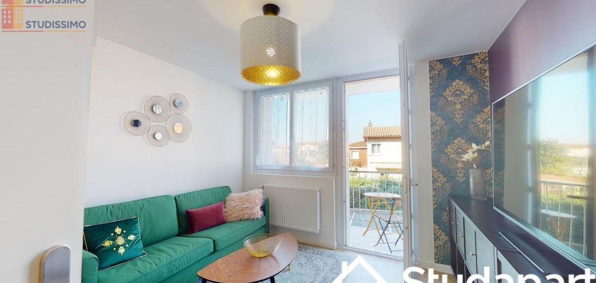 Studio meublé 10m² Toulouse 31400 - Meublé, DPE A - Photo 3