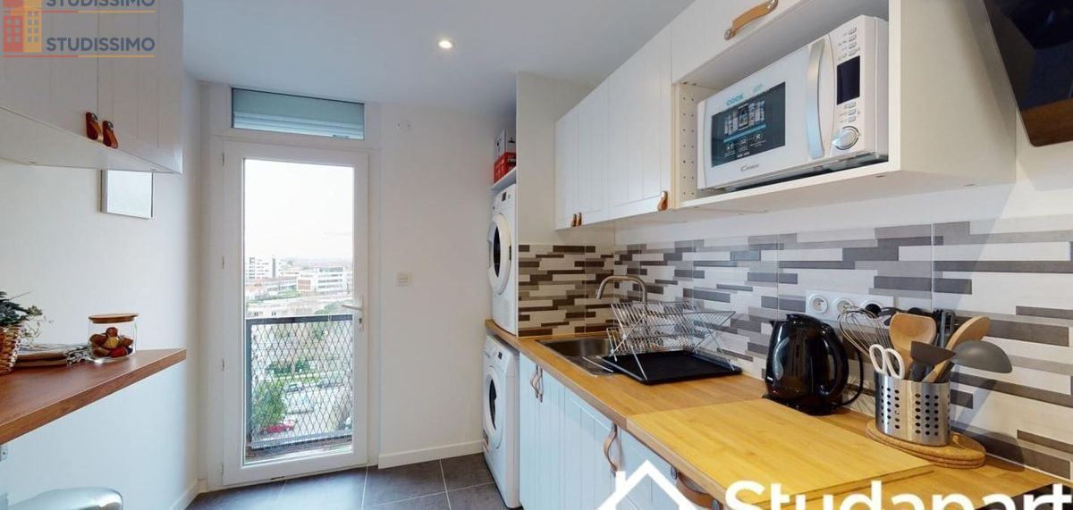 Studio 10m² Toulouse 31300 - Meublé, DPE A - Photo 3