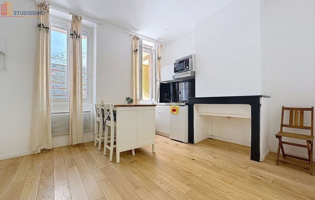 Studio meublé 19m² Toulouse centre - Proche métro, calme - Photo 6