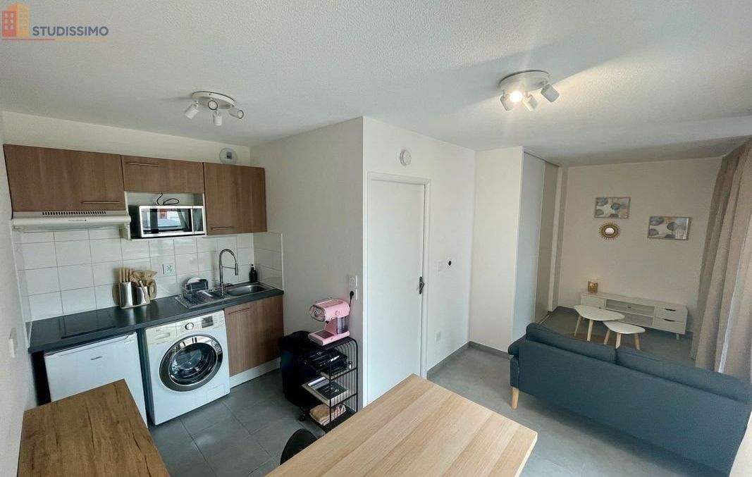 Studio 32m² Toulouse 31200 - Meublé, grand balcon - Photo 3