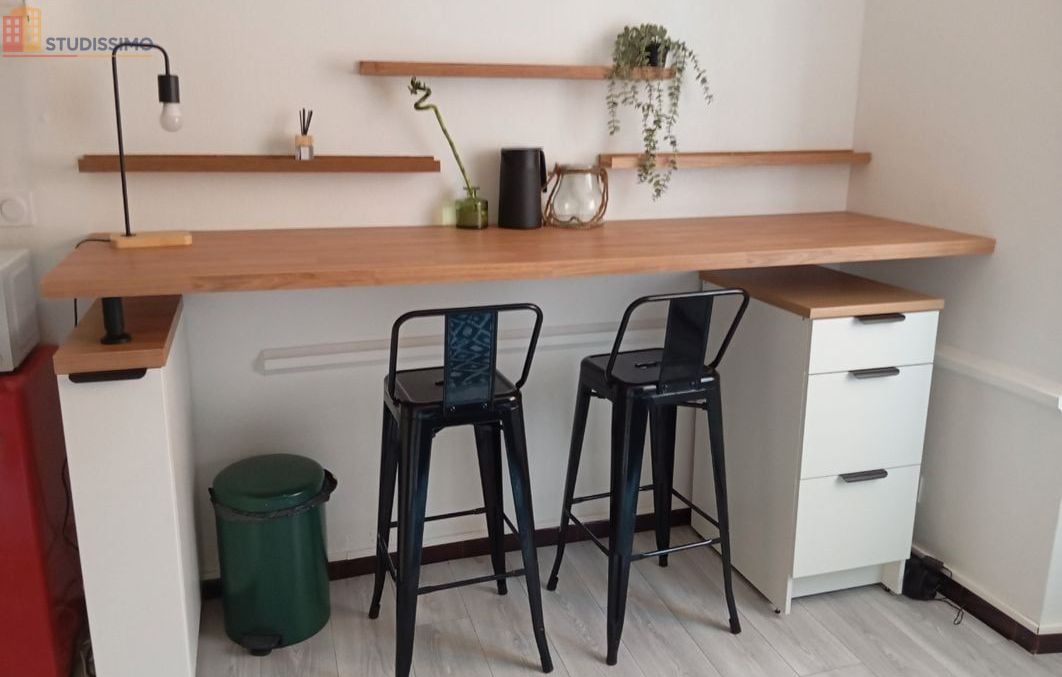 Studio meublé 15m² Toulouse centre - Meublé, lumineux - Photo 1
