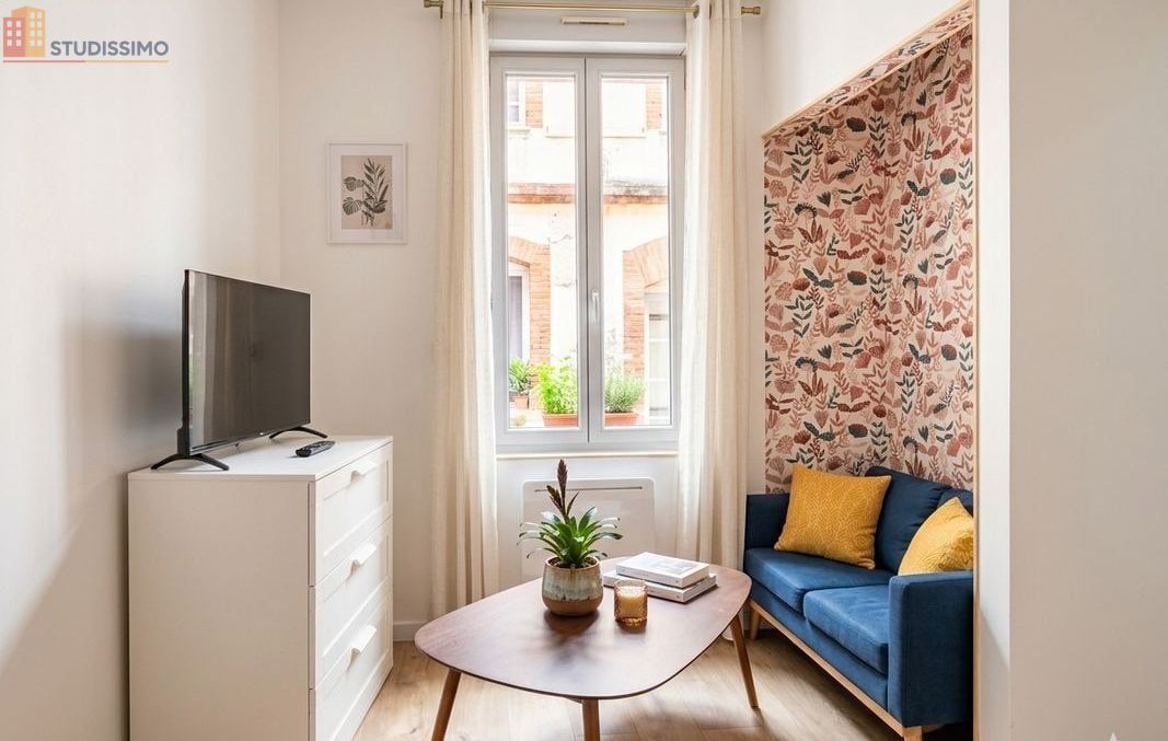 Studio meublé 21m² Toulouse centre - Climatisé, fibre incluse - Photo 7