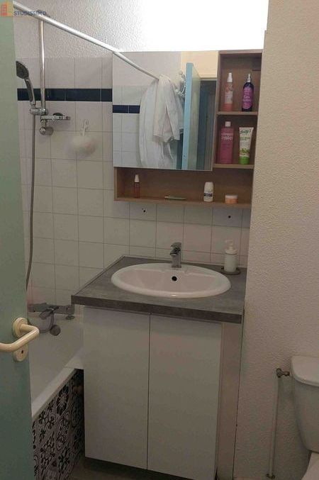 Studio meublé 23m² Toulouse 31400 - Meublé, parking - Photo 3