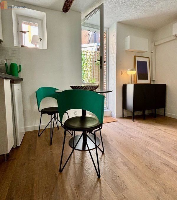 Studio 17m² Toulouse 31500 - Meublé, terrasse calme - Photo 17