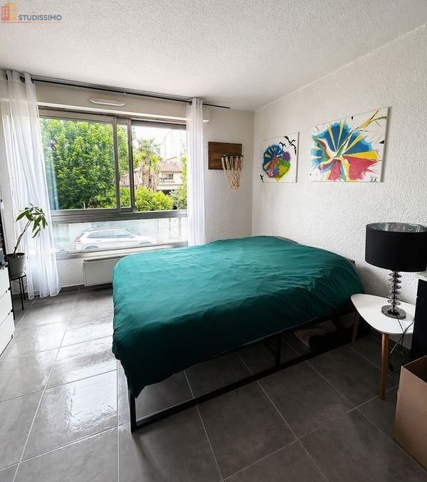 Studio meublé 21m² Toulouse centre - Calme, parking - Photo 1