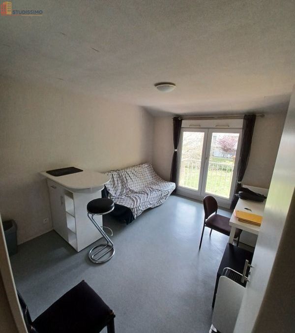Studio meublé 21m² Toulouse Rangueil - Balcon, parking - Photo 11