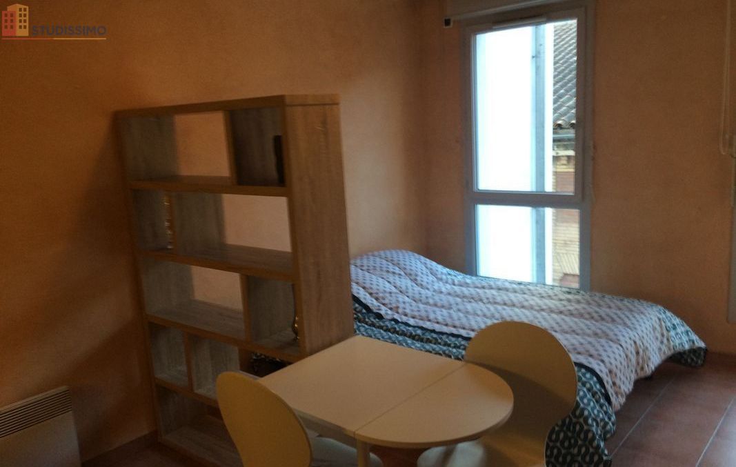 Studio meublé 26m² Toulouse 31000 - Entièrement meublé, DPE A - Photo 2