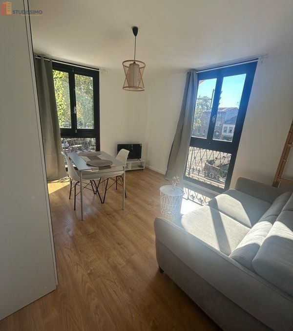 Studio meublé 25m² Toulouse 31500 - Proche gare, lumineux - Photo 8
