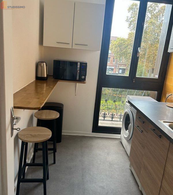 Studio meublé 25m² Toulouse 31500 - Proche gare, lumineux - Photo 4
