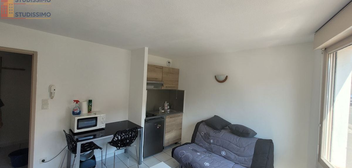 Studio meublé 19m² Toulouse 31300 - Meublé, DPE D - Photo 3