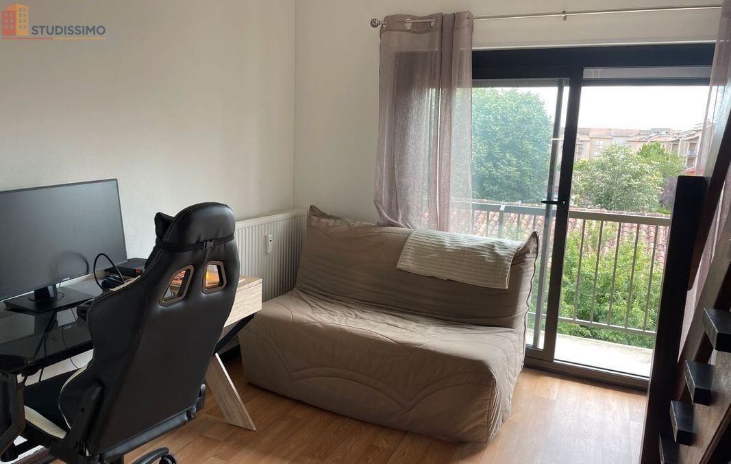 Studio meublé 24m² Toulouse 31300 - Parking, dernier étage - Photo 6