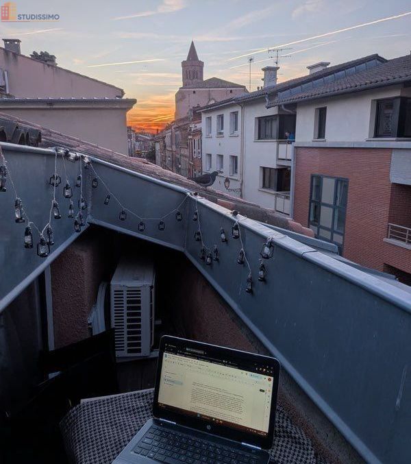 Studio 20m² Toulouse Saint-Cyprien - Meublé, terrasse luminous - Photo 1