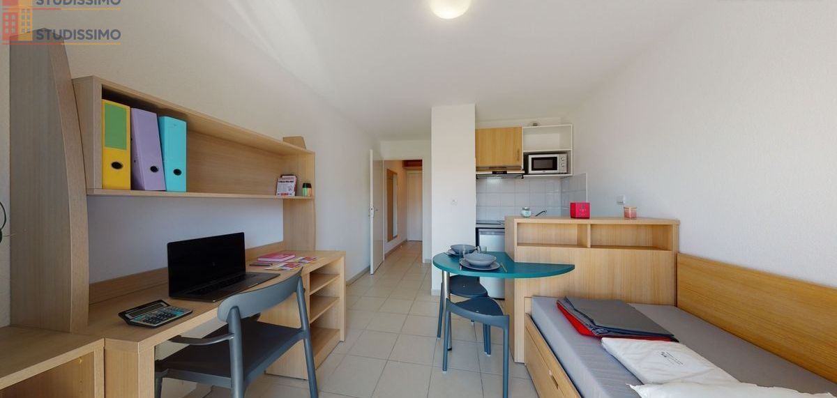 Studio meublé 19m² Toulouse 31400 - Résidence étudiante - Photo 15