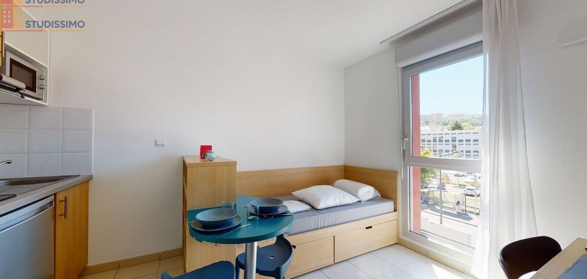 Studio meublé 19m² Toulouse 31400 - Résidence étudiante - Photo 11